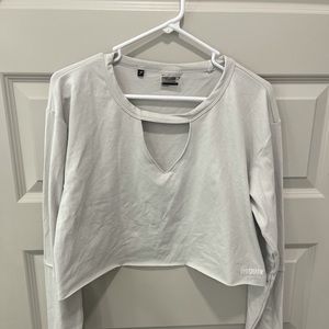 New Gymshark Cropped Keyhole Top